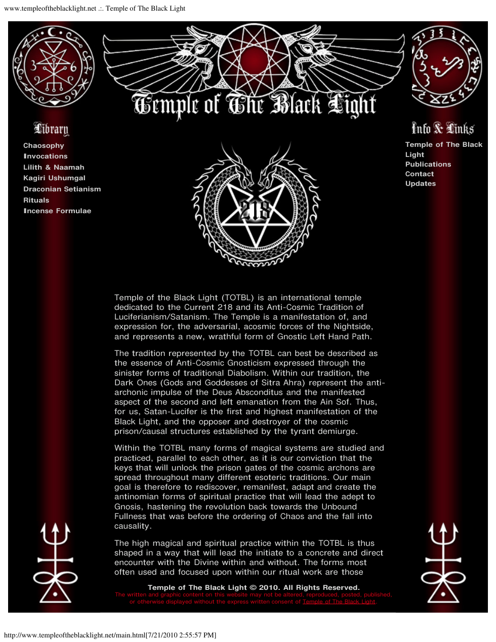 Black Light Temple cover