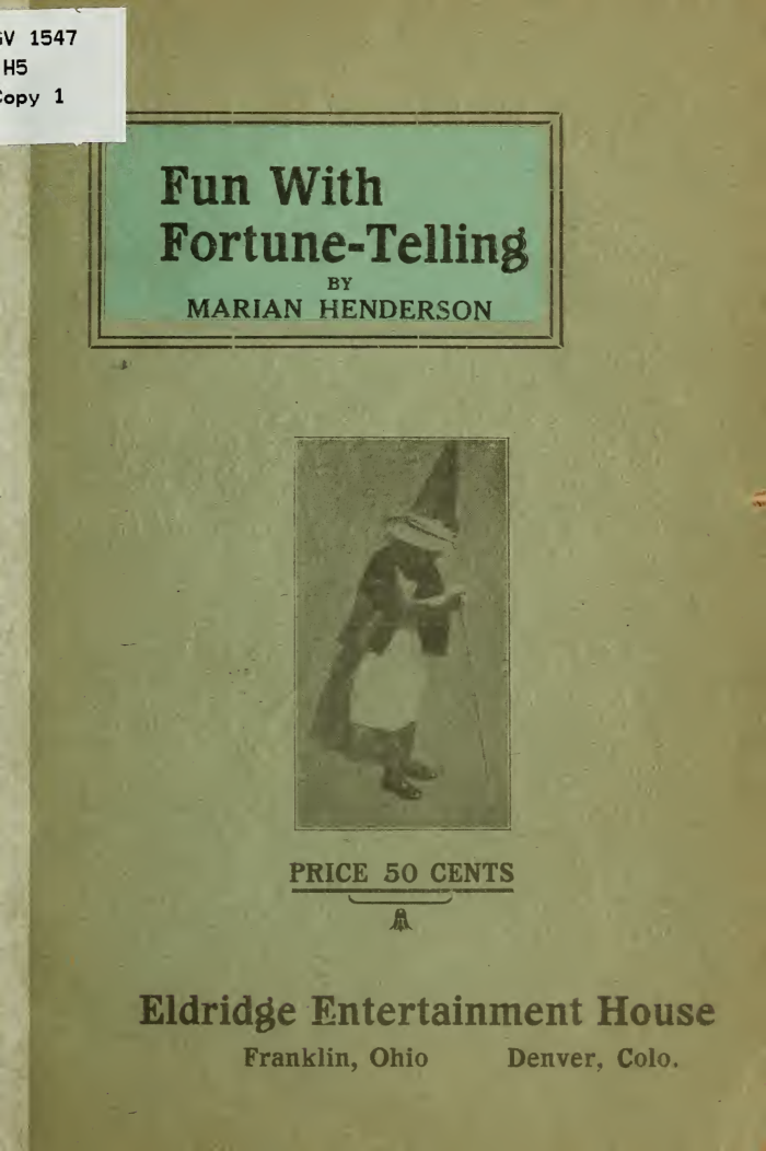 The Fortune Teller by Henderson cover