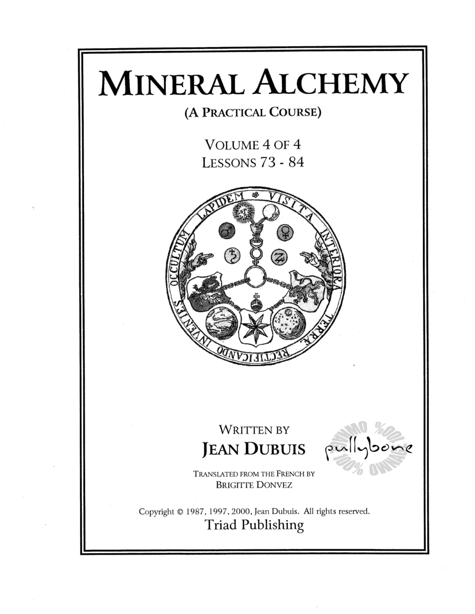 Mineral Alchemy Vol 4 cover