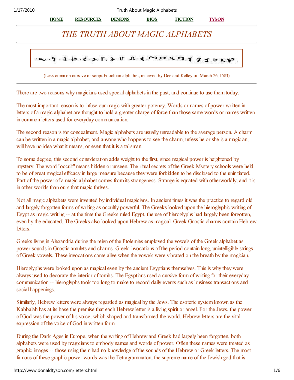 Truth About Magic Alphabets cover