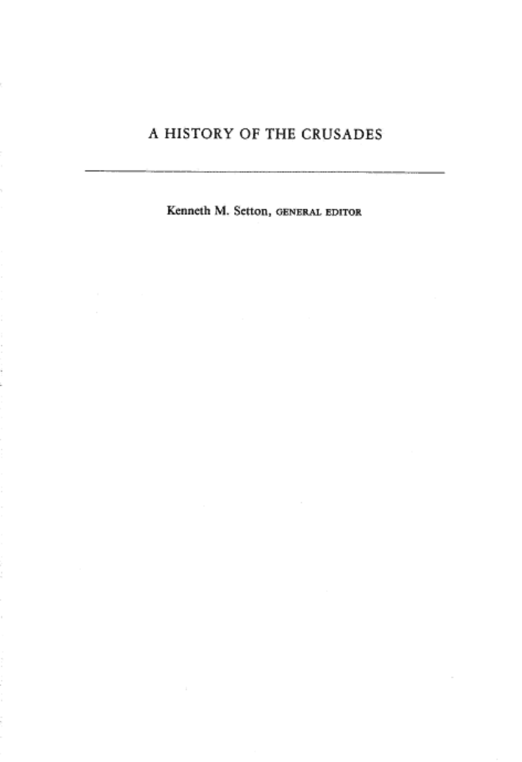 History of the Crusades Vol 5 cover