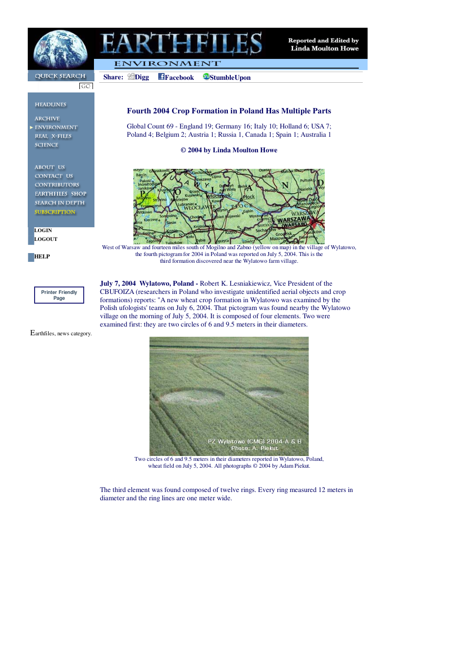 07 07 2004 Fourth 2004 Crop Formation in Poland Has Multiple Parts cover