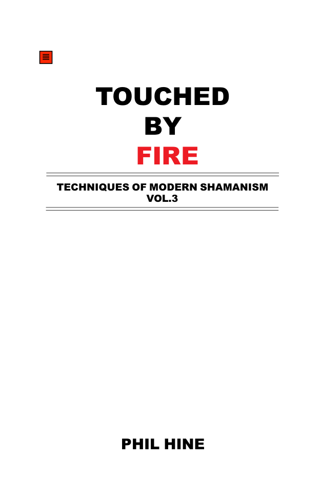 Hine, Phil - Techniques of Modern Shamanism vol 3 cover