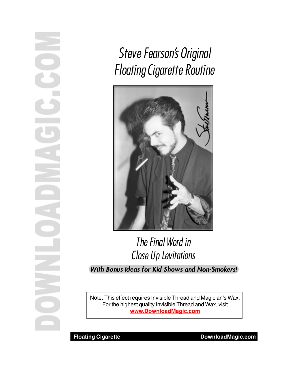 Steve Fearson - Floating Cigarette cover