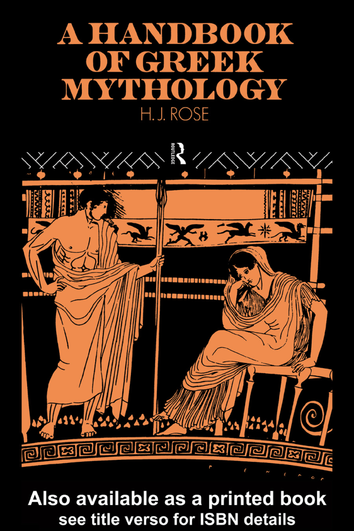 A Handbook of Greek Mythology cover