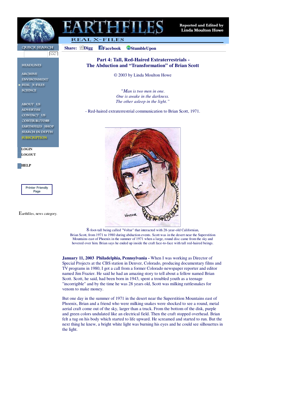 01 11 2003 Part 4 Tall, Red-Haired Extraterrestrials - The Abduction and Transformation of Brian Scott cover