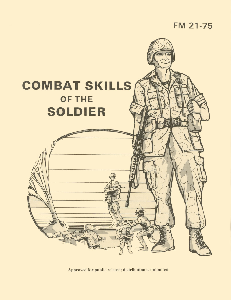 ARMY Combat Skills of the Soldier 1984 249p. cover