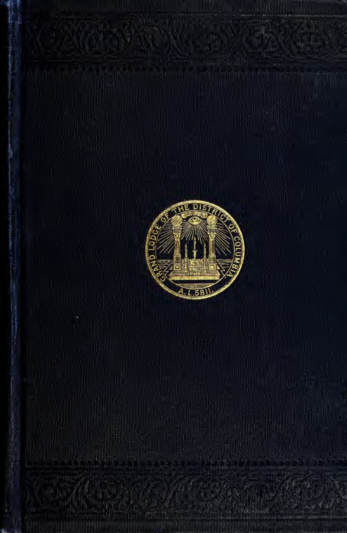 History Of Freemasonry - District Of Columbia - K Harper cover