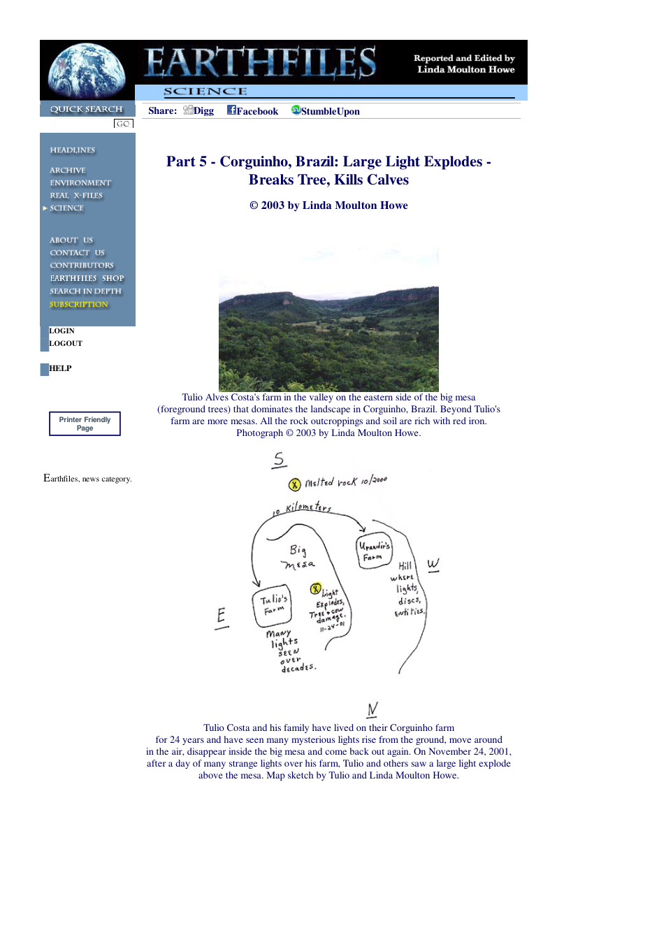 03 08 2003 Part 5 - Corguinho, Brazil Large Light Explodes - Breaks Tree, Kills Calves cover