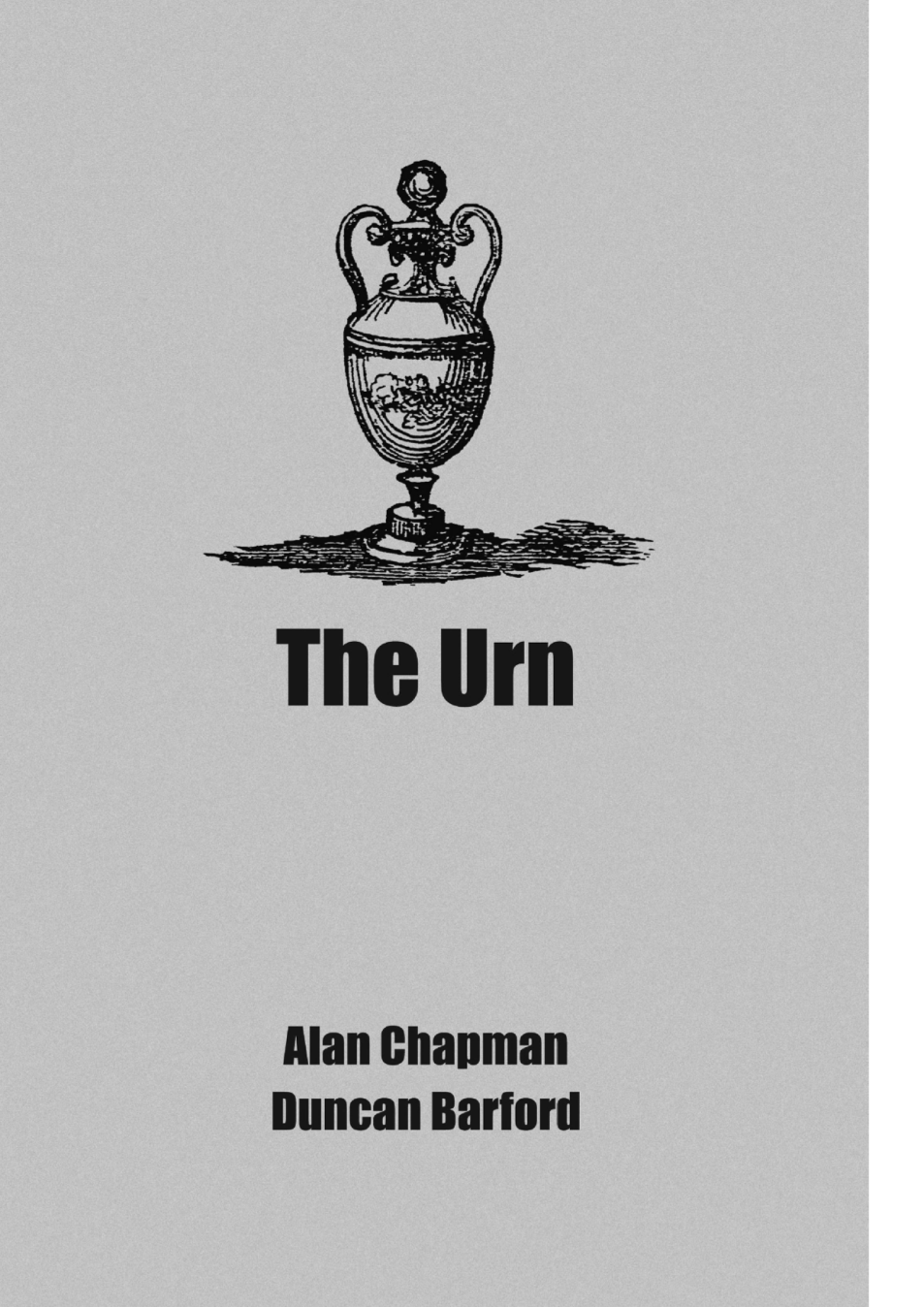 The Urn - Alan Chapman (clearscan) cover