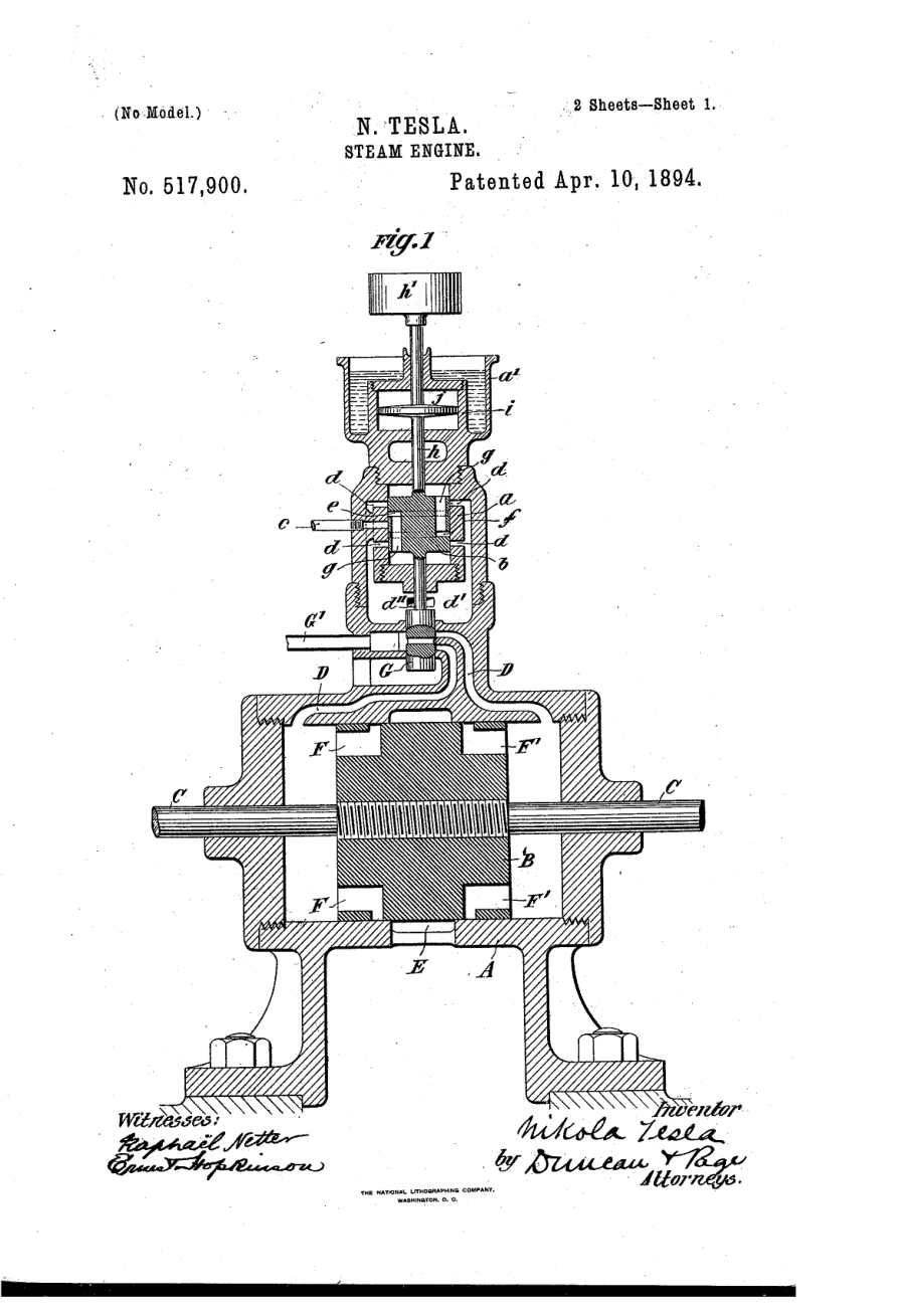 Tesla Patents - 00517900 cover
