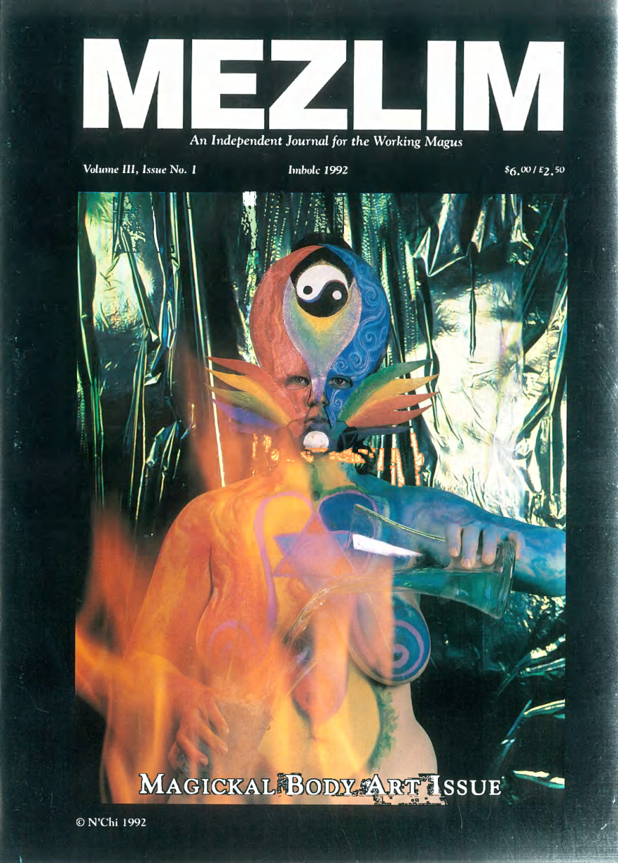 [Vol.3,No.1] Mezlim - Imbolc 1992 cover