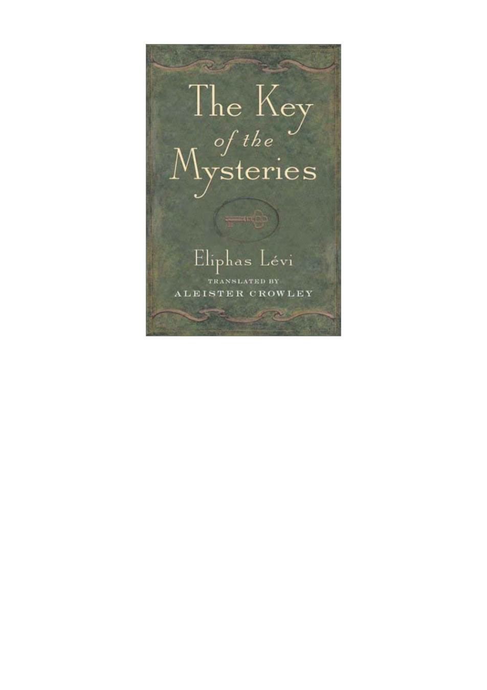 Eliphas Levi - Key to the Mysteries cover