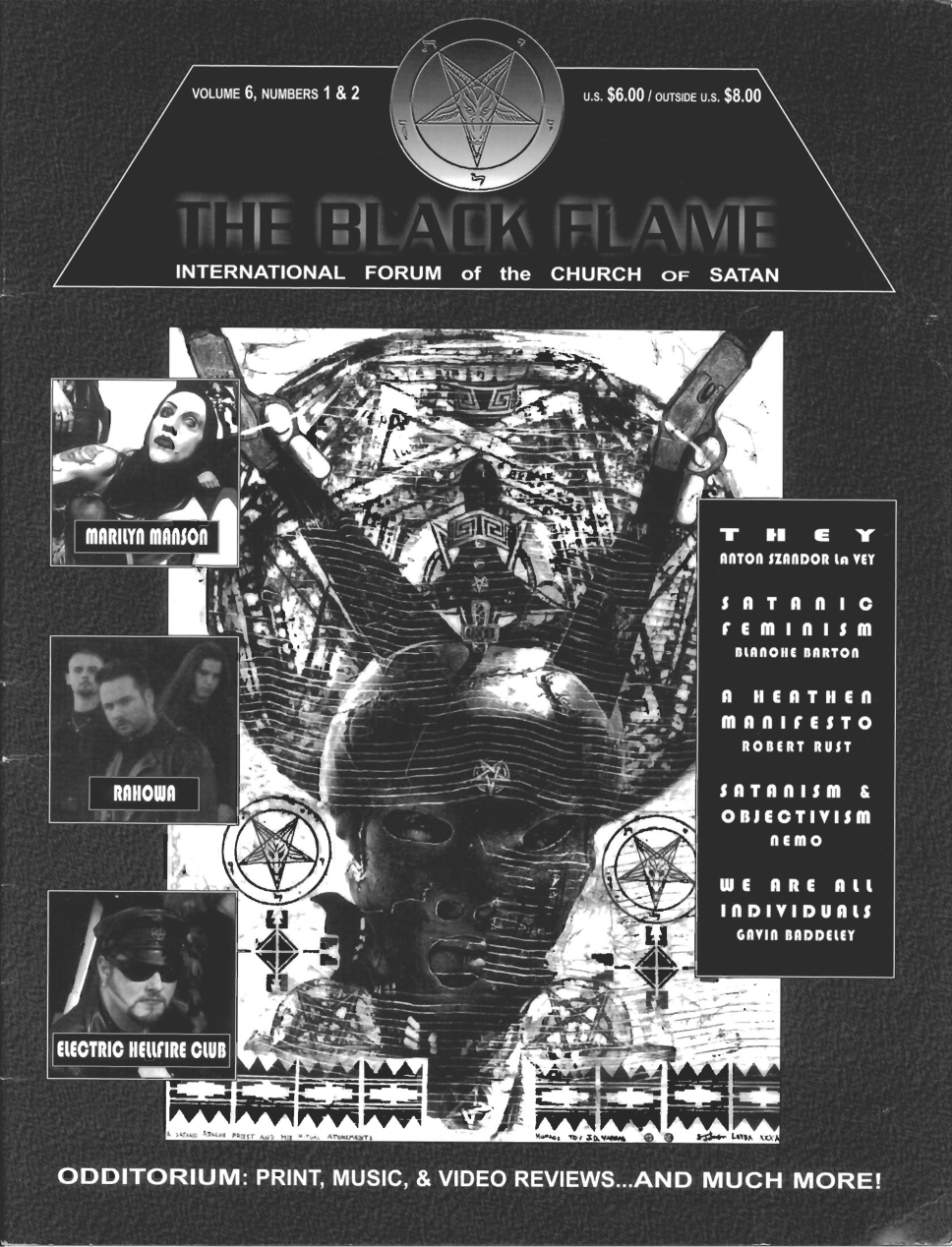 The Black Flame V6 #1,2 cover