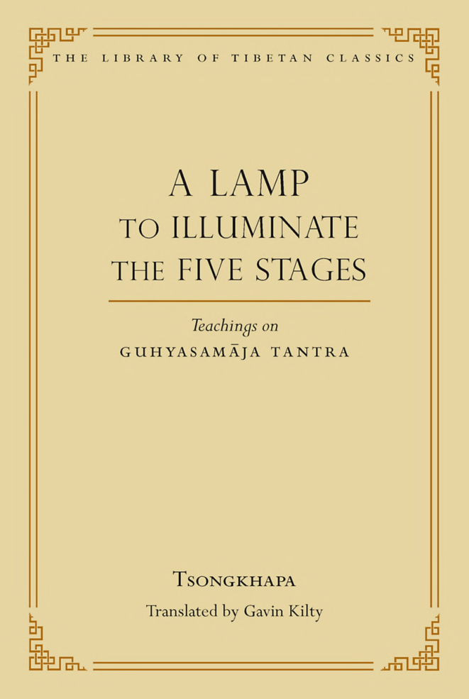 lamp to illuminate the five stages - guhyamasaja cover
