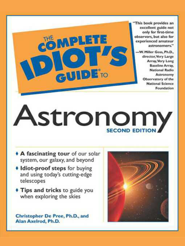 Idiots Guide to Astronomy cover