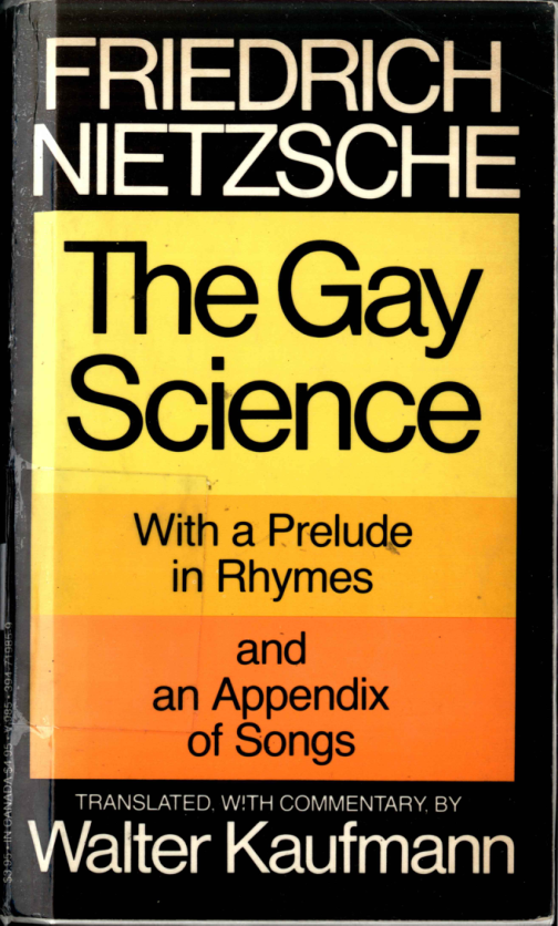 The Gay Science cover