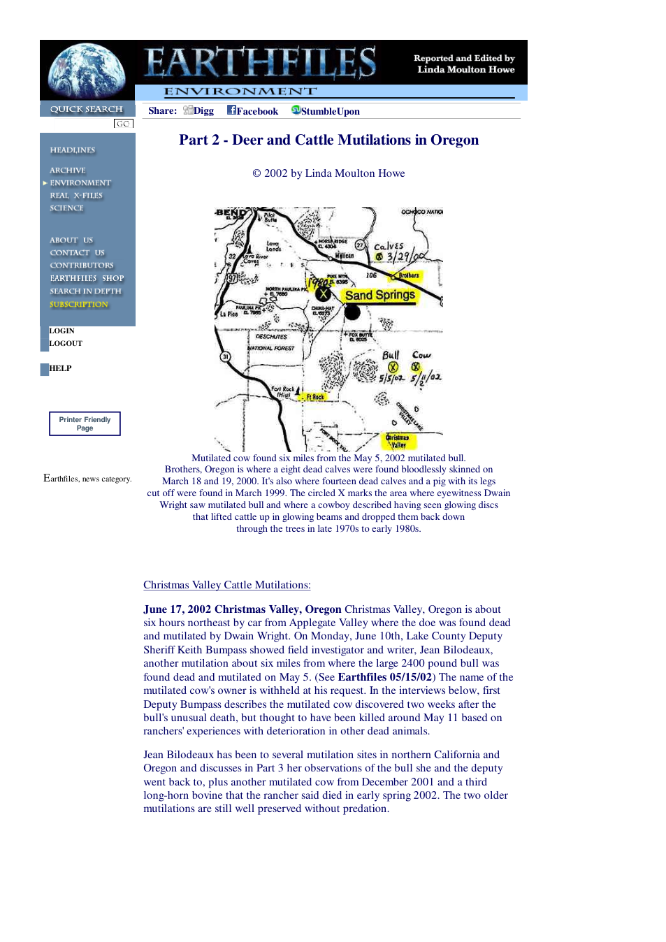 06 17 2002 Part 2 - Deer and Cattle Mutilations in Oregon cover