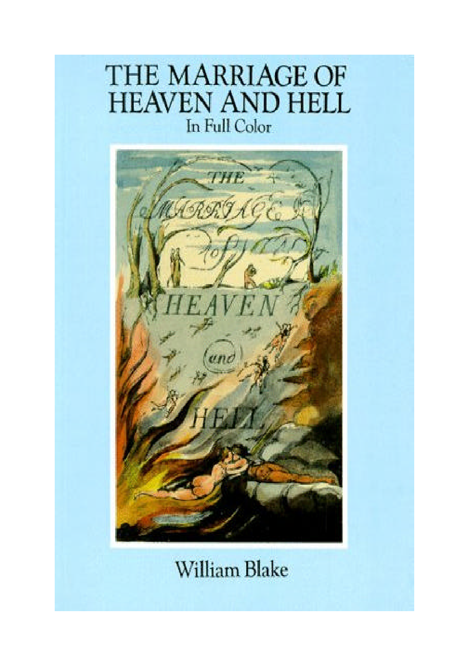 William Blake - The Marriage of Heaven and Hell cover