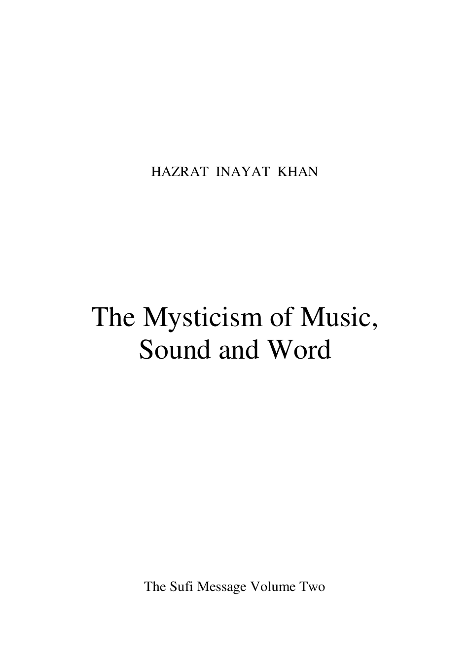 02 HIK - The Mysticism of Music cover