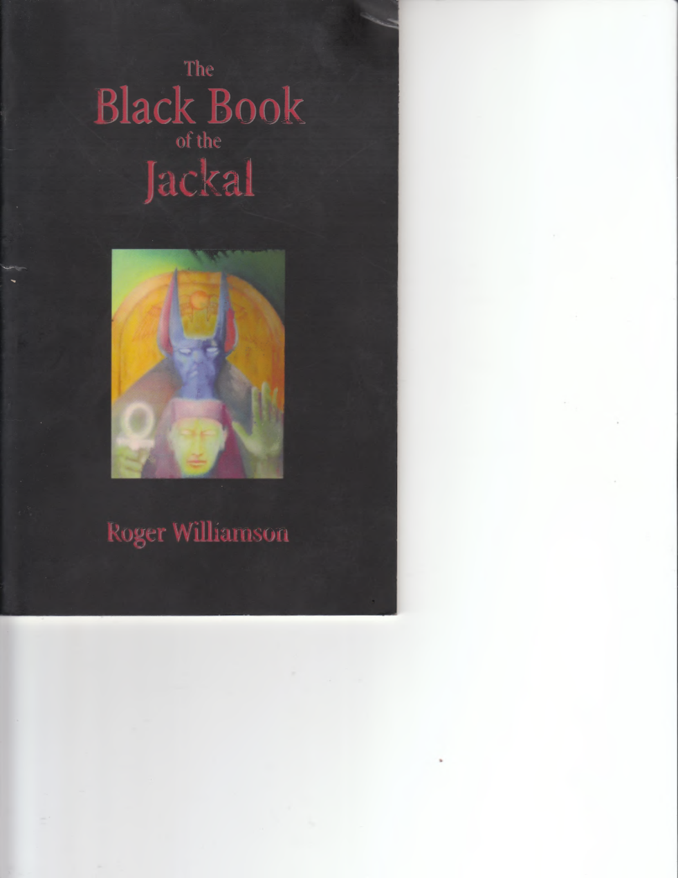 Roger Williamson - Black Book of The Jackal cover