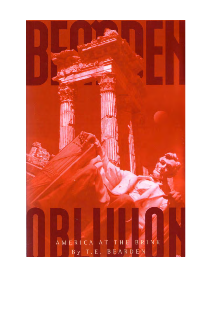 Bearden, Lt. Col. Thomas E. - Oblivion, America at the Brink (2005) cover