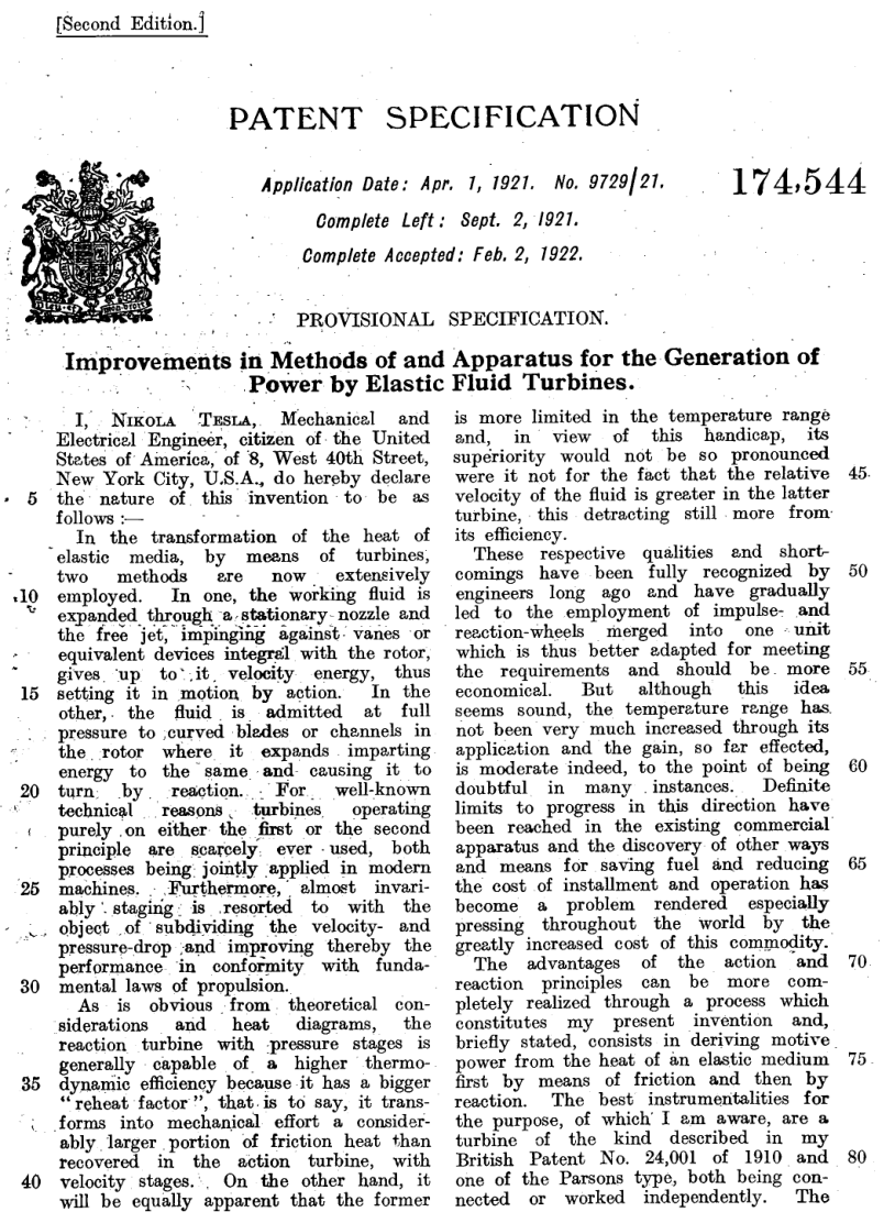 Tesla Patents - B174544 cover