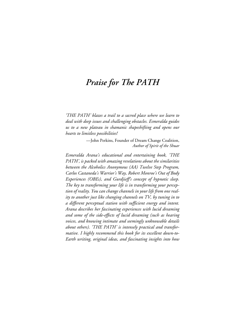 Esmeralda Arana - The Path A Practical Approach to Sorcery cover