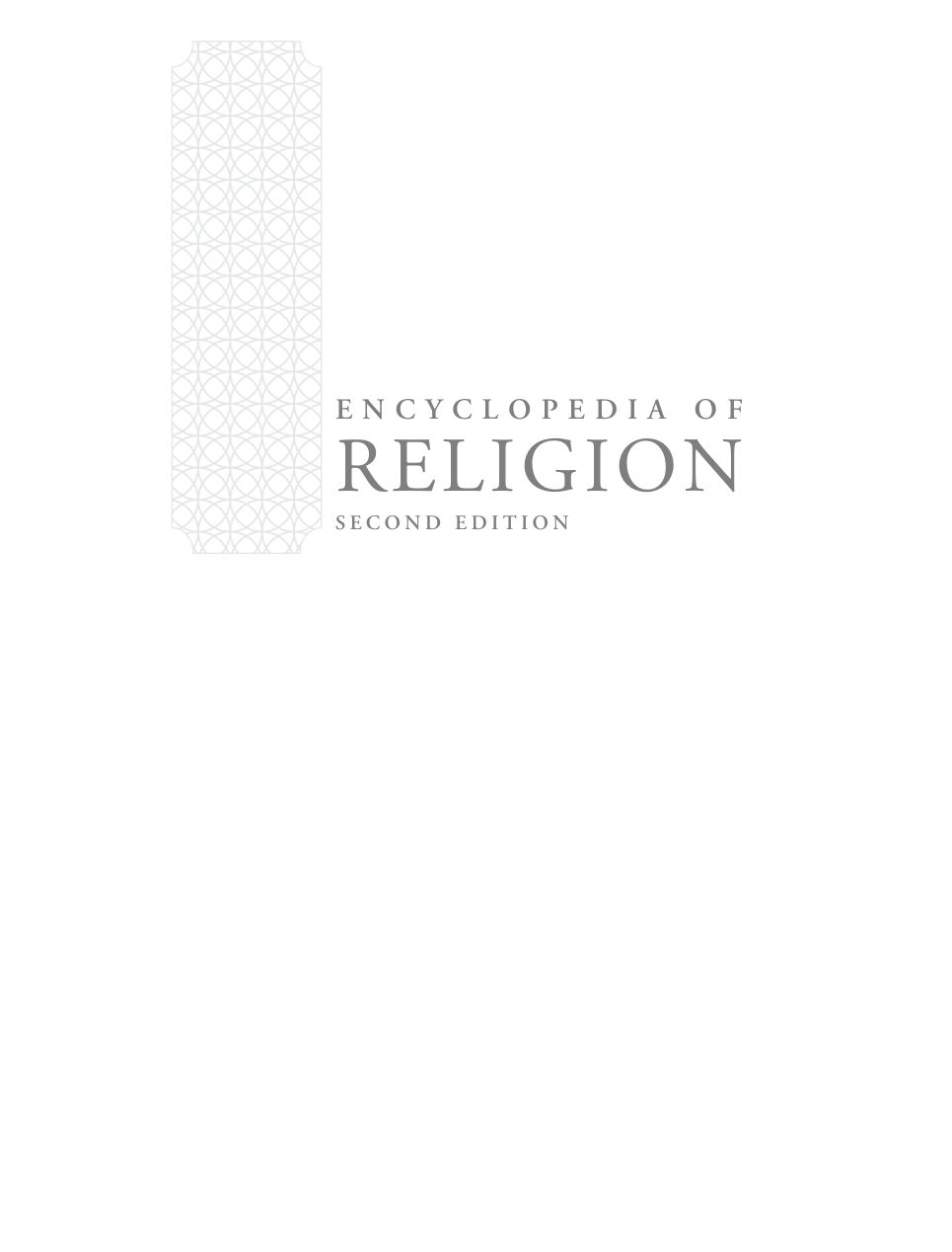 The Gale Encyclopedia of Religion 2nd Ed Vol. 1 cover