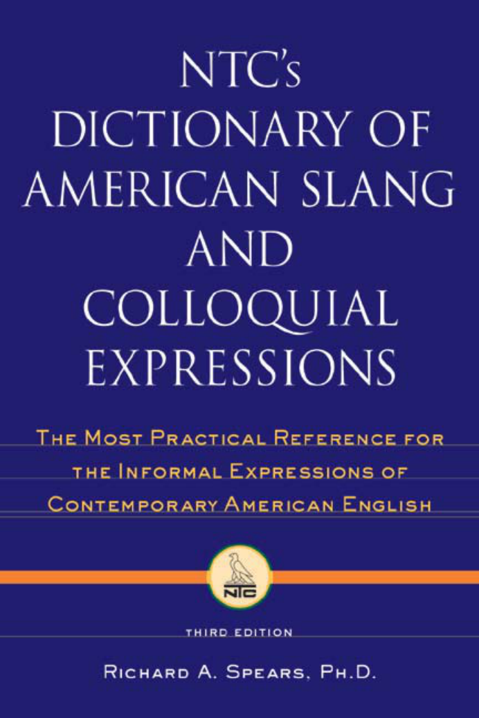 Dictionary Of American Slang And Colloquial Expressions cover