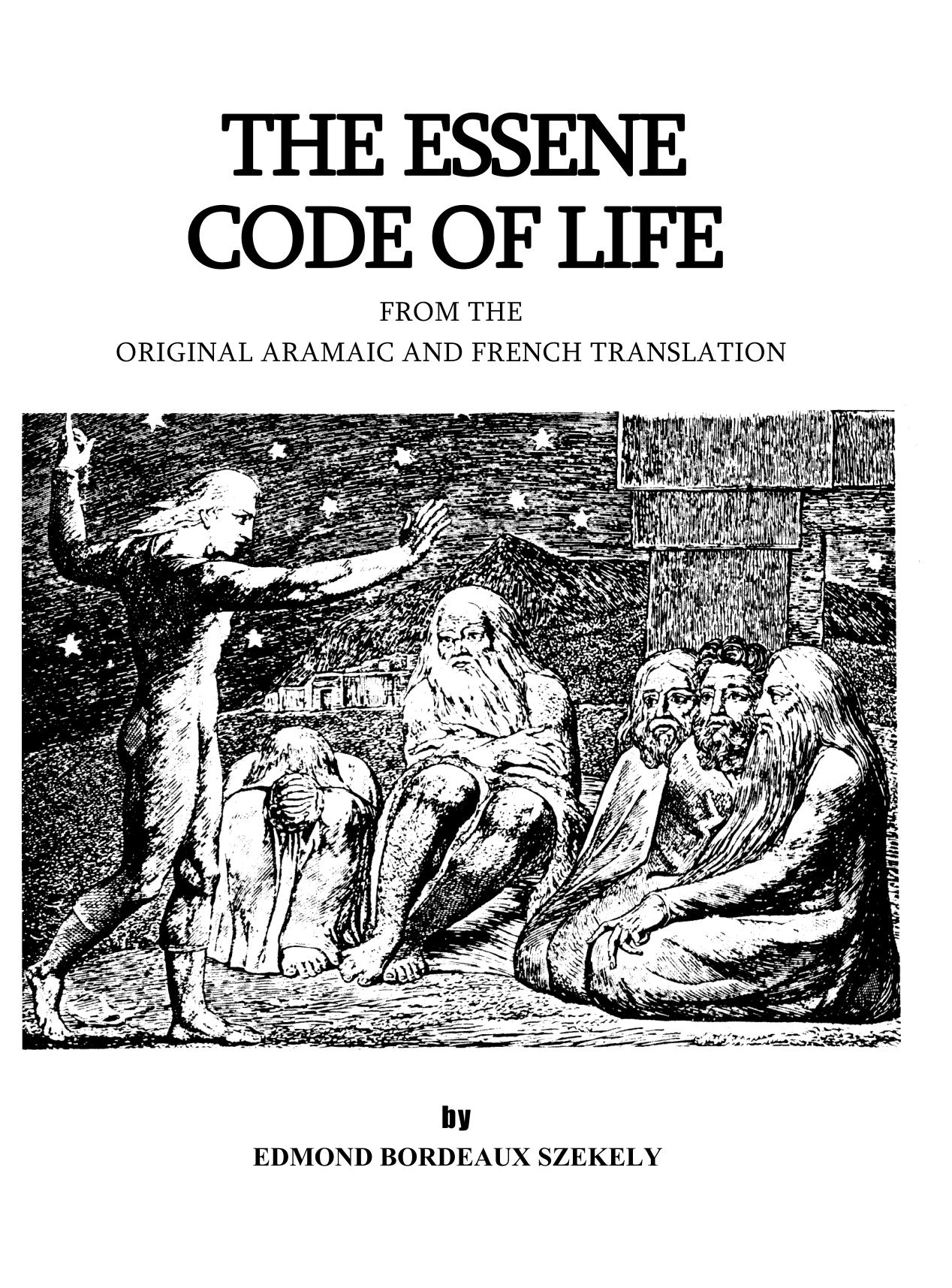 Edmond Bordeaux Szekely - The Essene Code Of Life cover