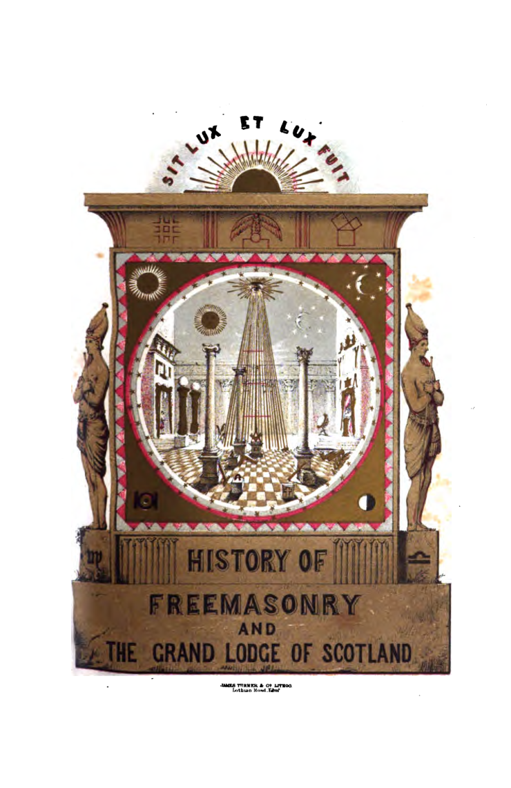The History of Freemasonry & the G.L.of Scotland - W Laurie cover