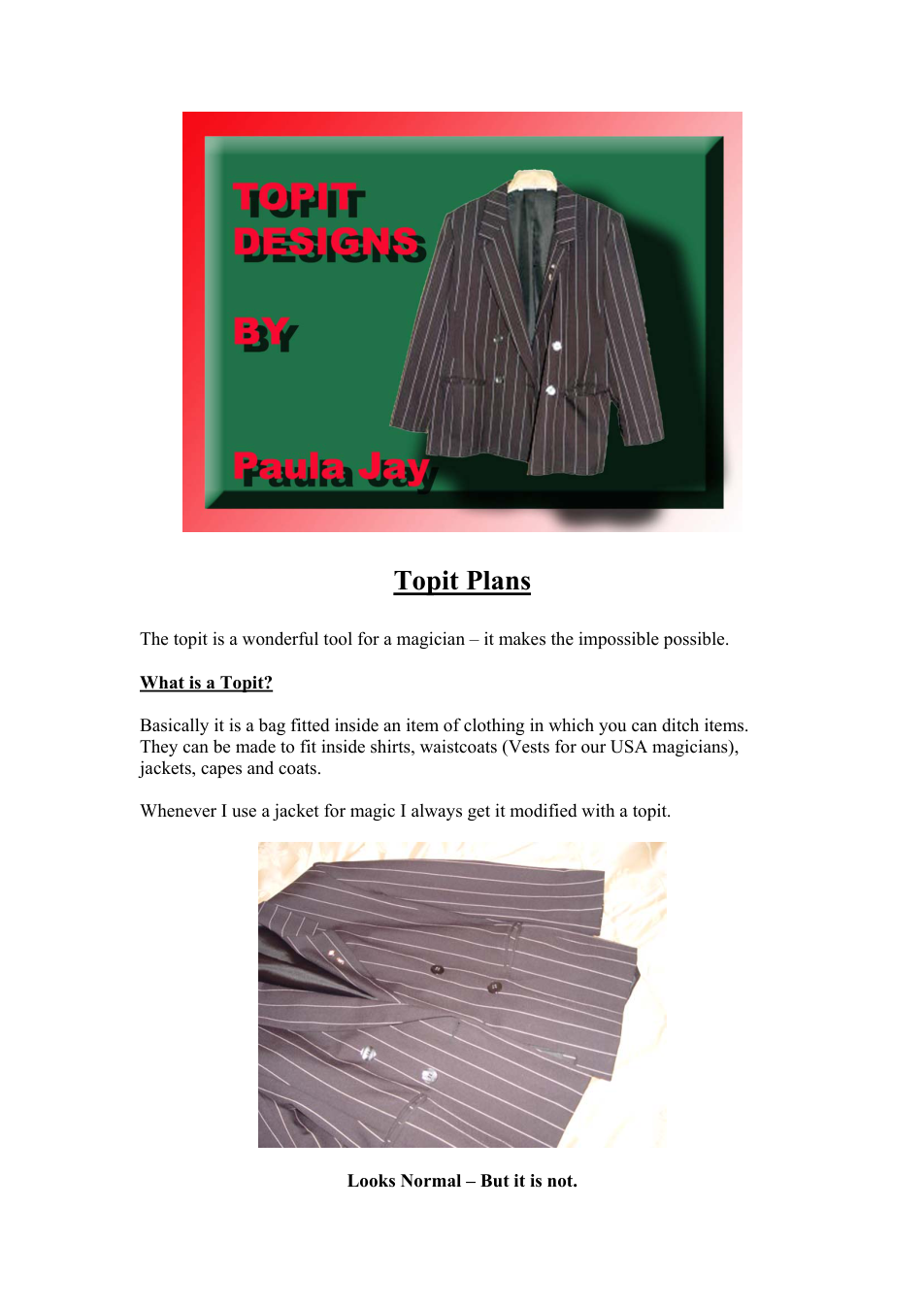 Topit Plans cover
