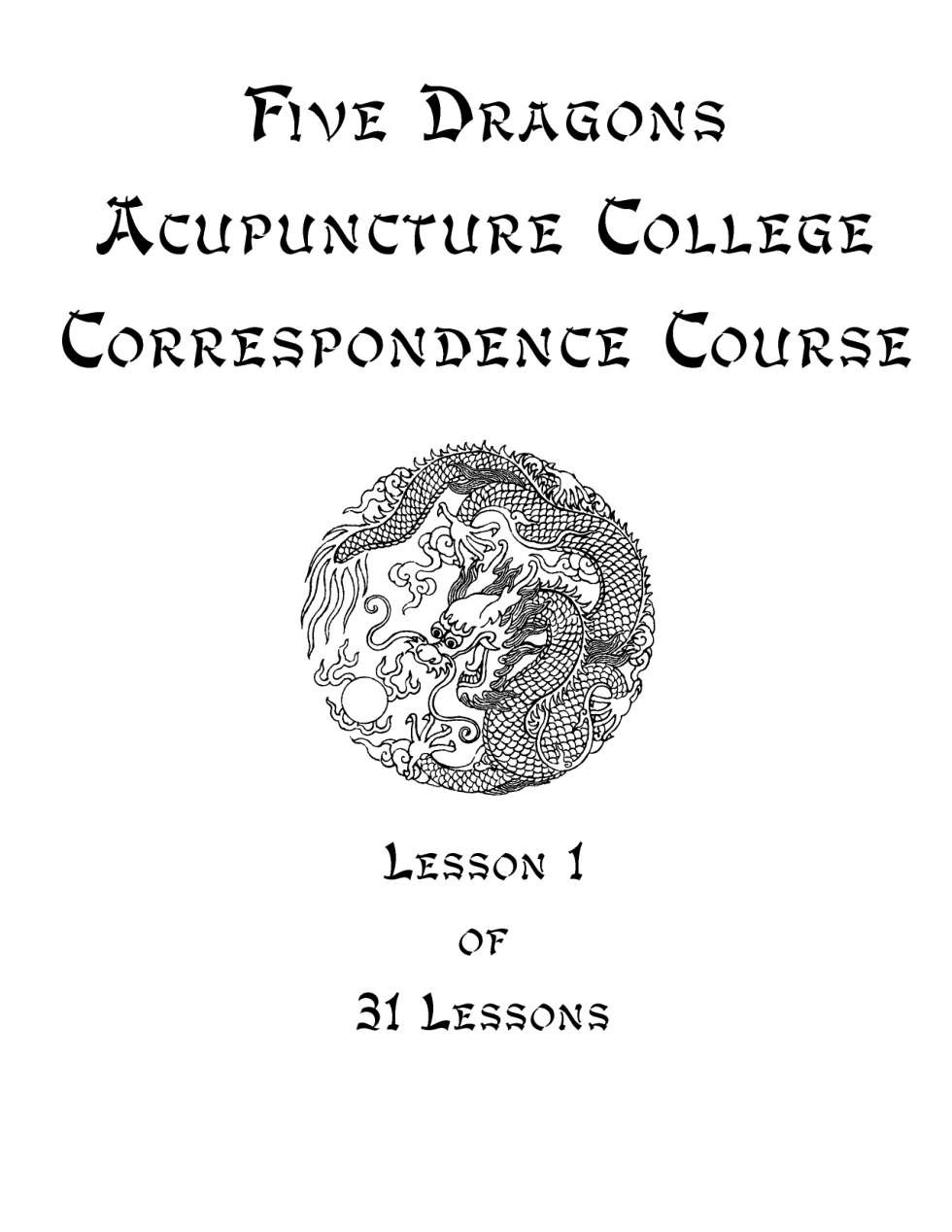 1 - Overview of Modern & Traditional Acupuncture cover