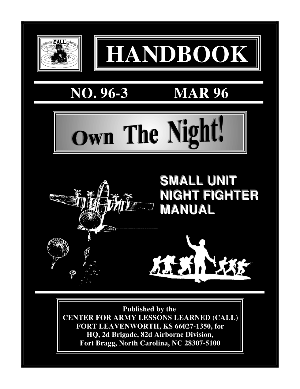 Small Unit Night Fighter Manual cover