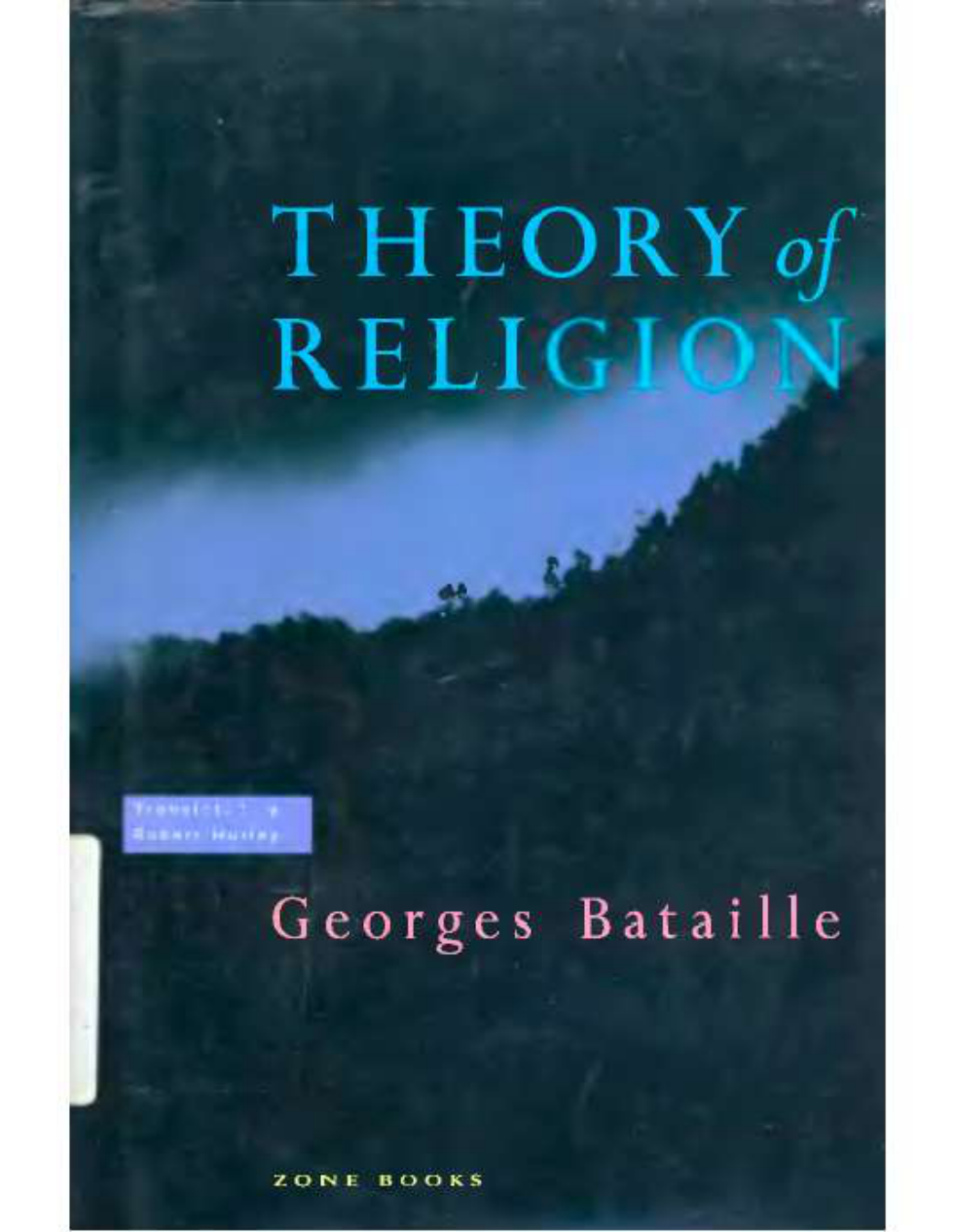 Bataille - Theory of Religion cover