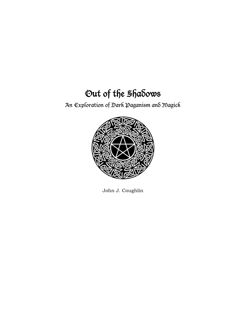 Out of the Shadows cover