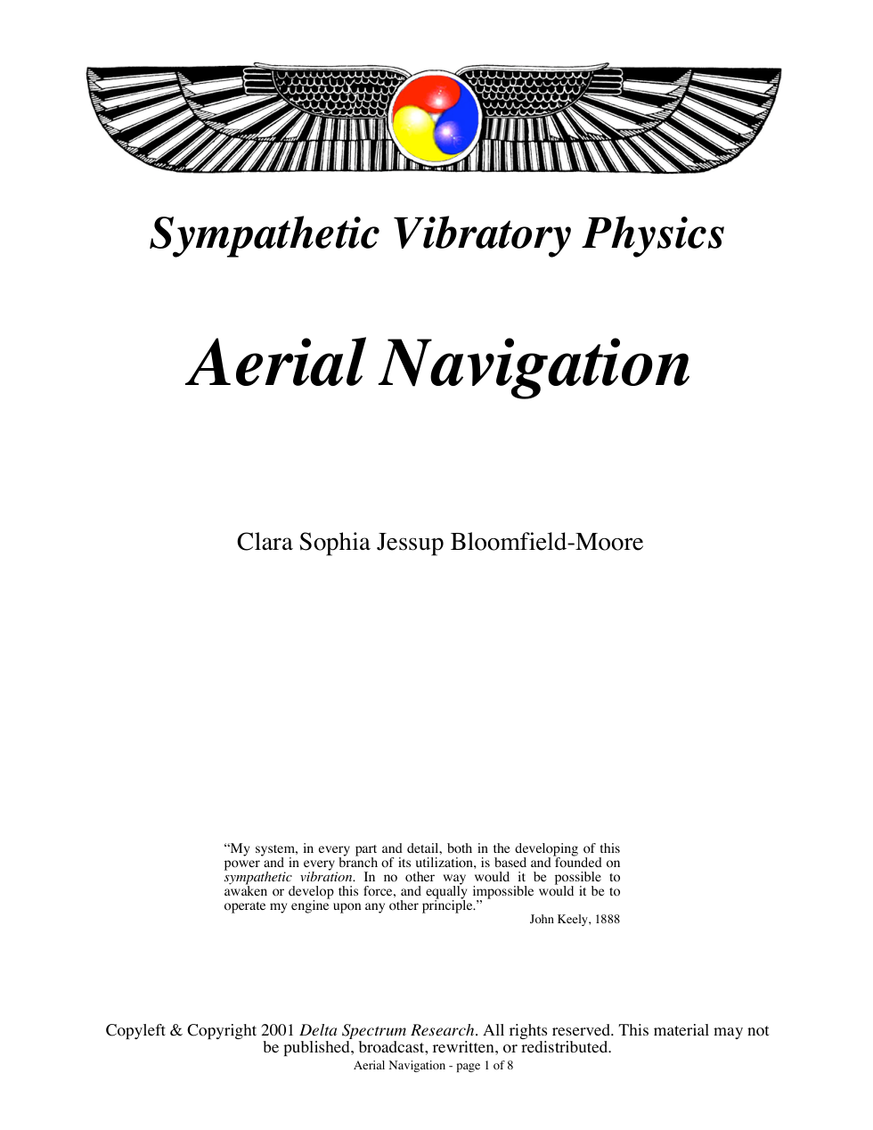 Aerial Navigation cover