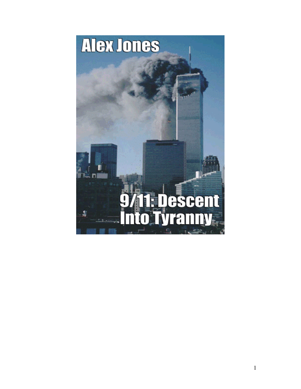 9-11 - Decent Into Tyranny cover