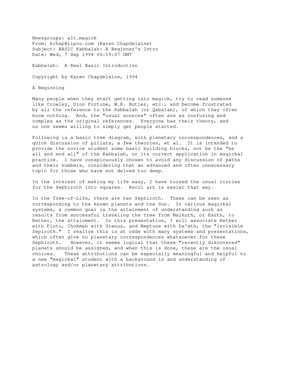 Kabbalah A Real Basic Introduction cover