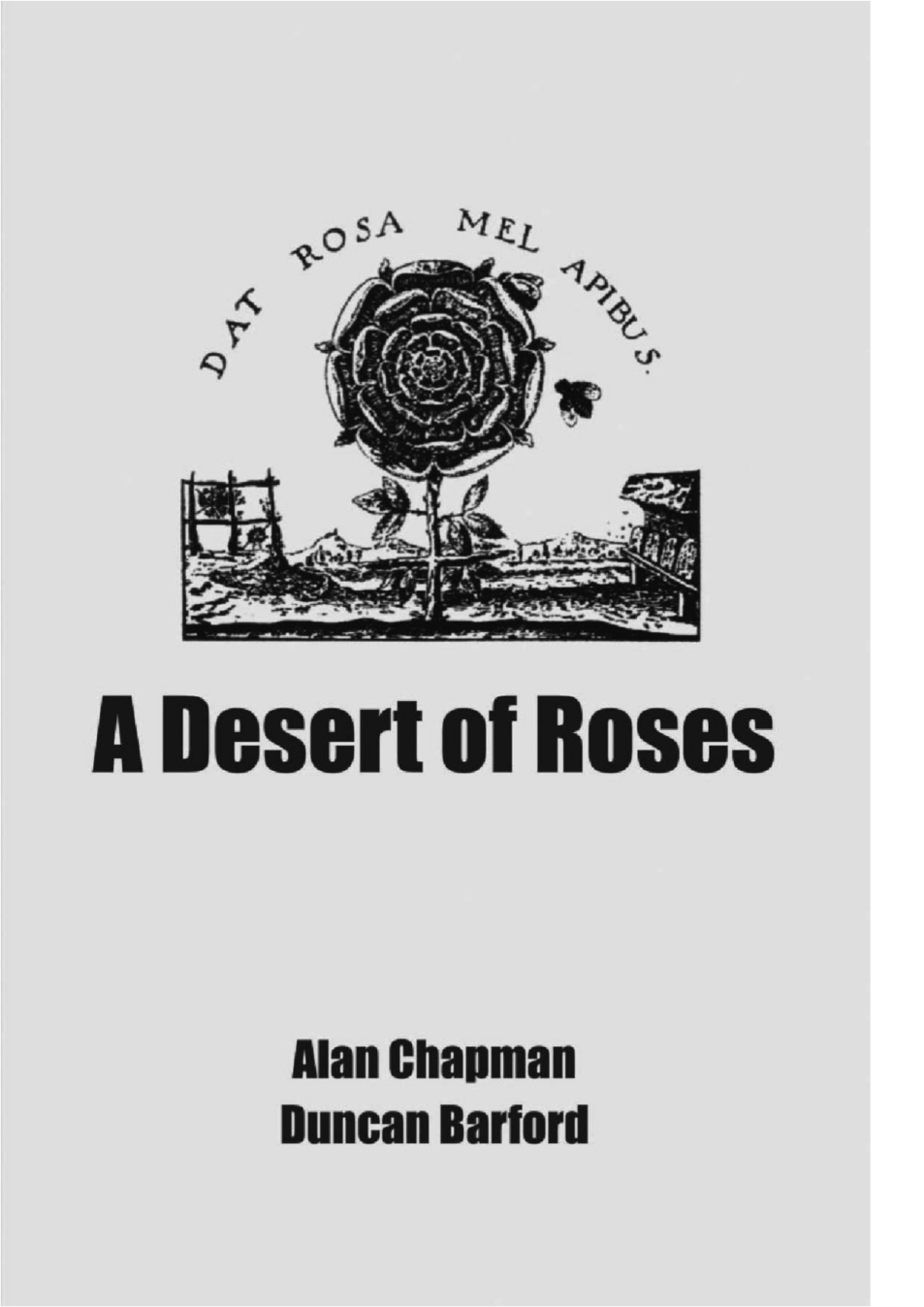 A Desert of Roses - Alan Chapman (clearscan) cover