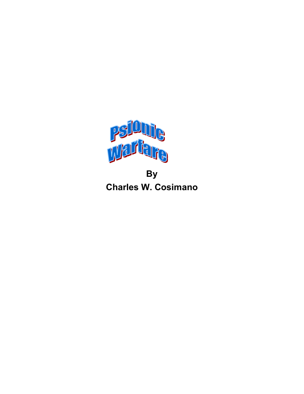Psionic Warfare cover