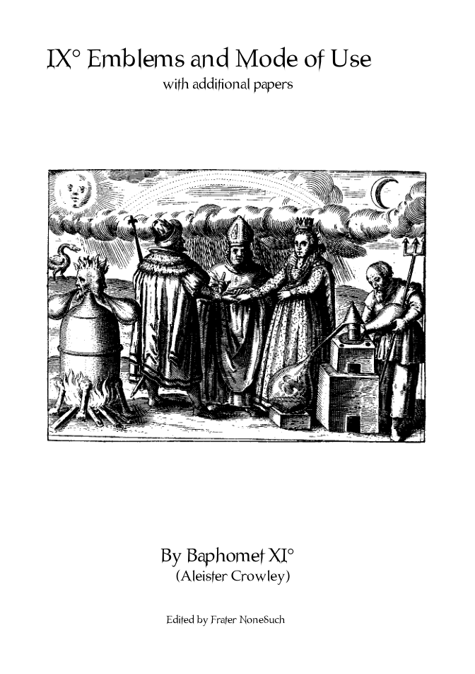 9th Degree - Emblems and Mode of Use cover