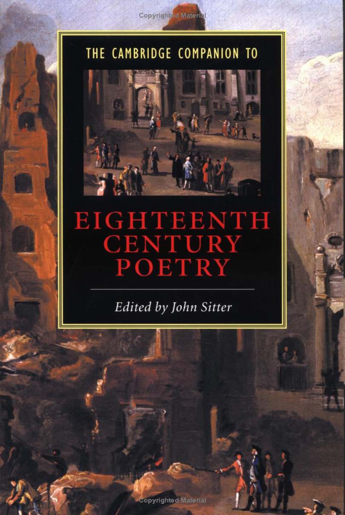 The Cambridge Companion to Eighteenth-Century Poetry cover