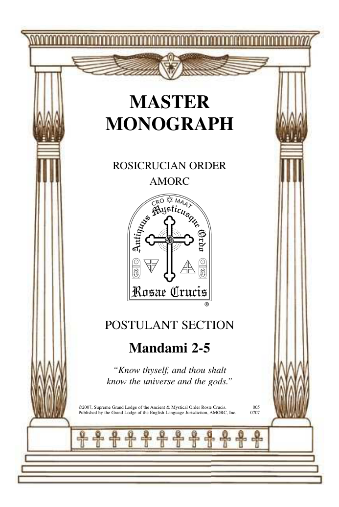 Rosicrucian - Mandamus 2-5 (2007) cover