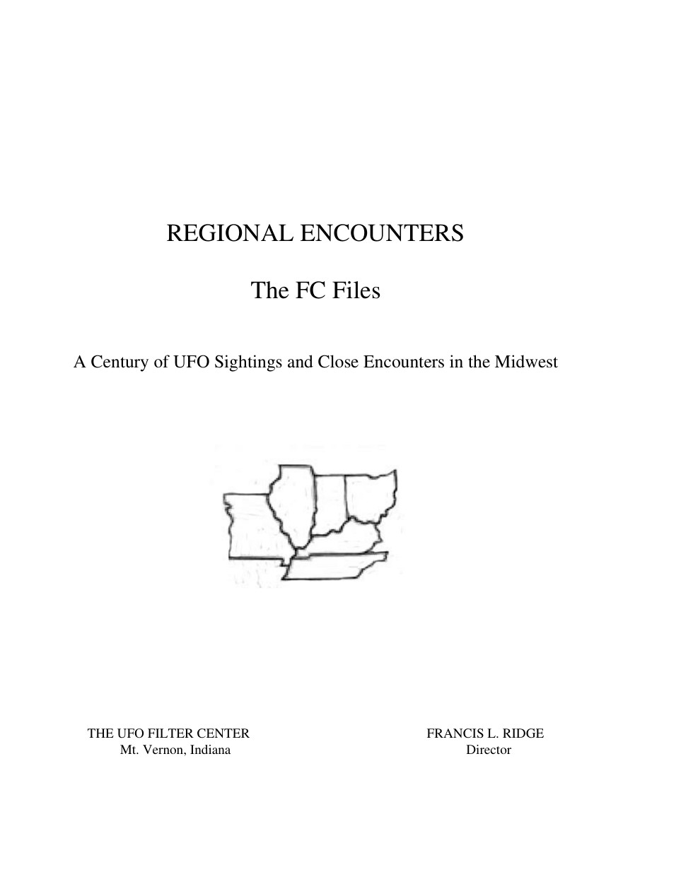 Regional Encounters - The FC Files cover