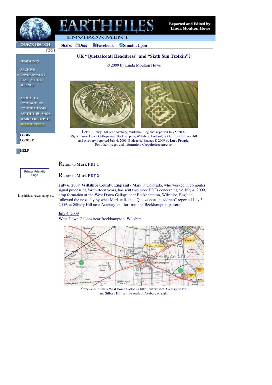 07 06 2009 UK Quetzalcoatl Headdress and Sixth Sun Tzolkin cover