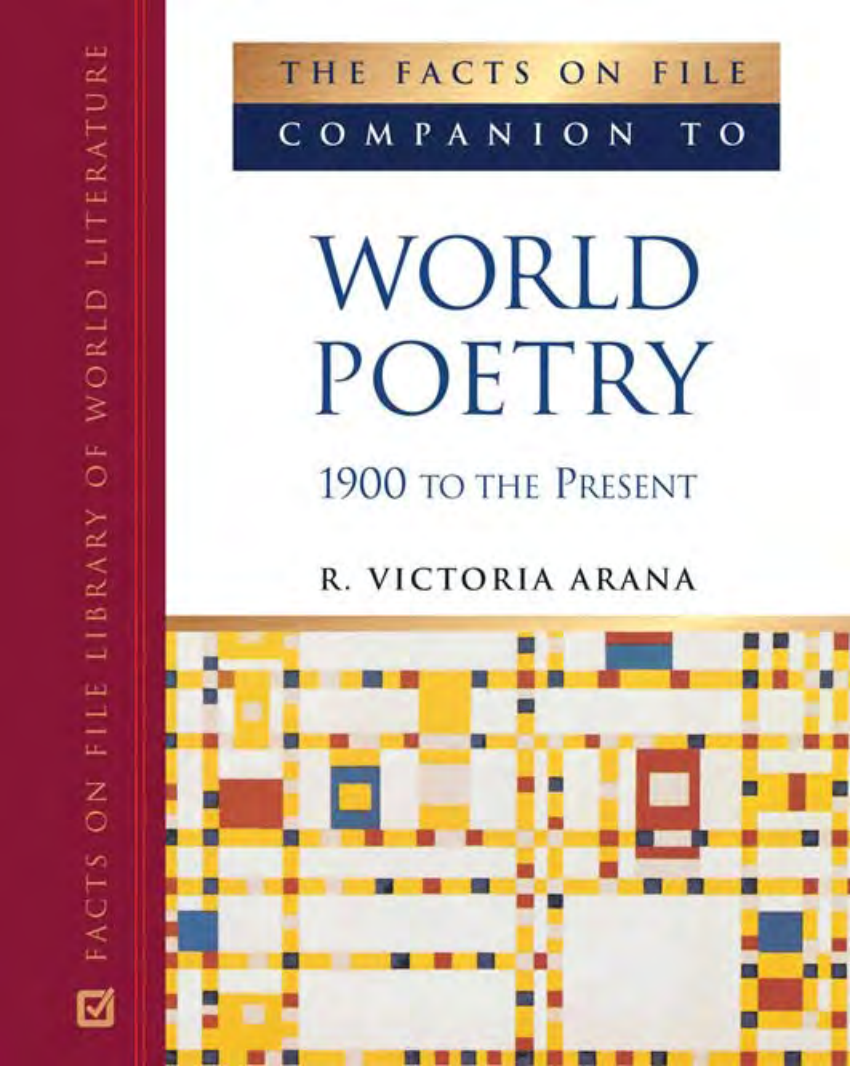 World poetry - 1900 to the Present cover