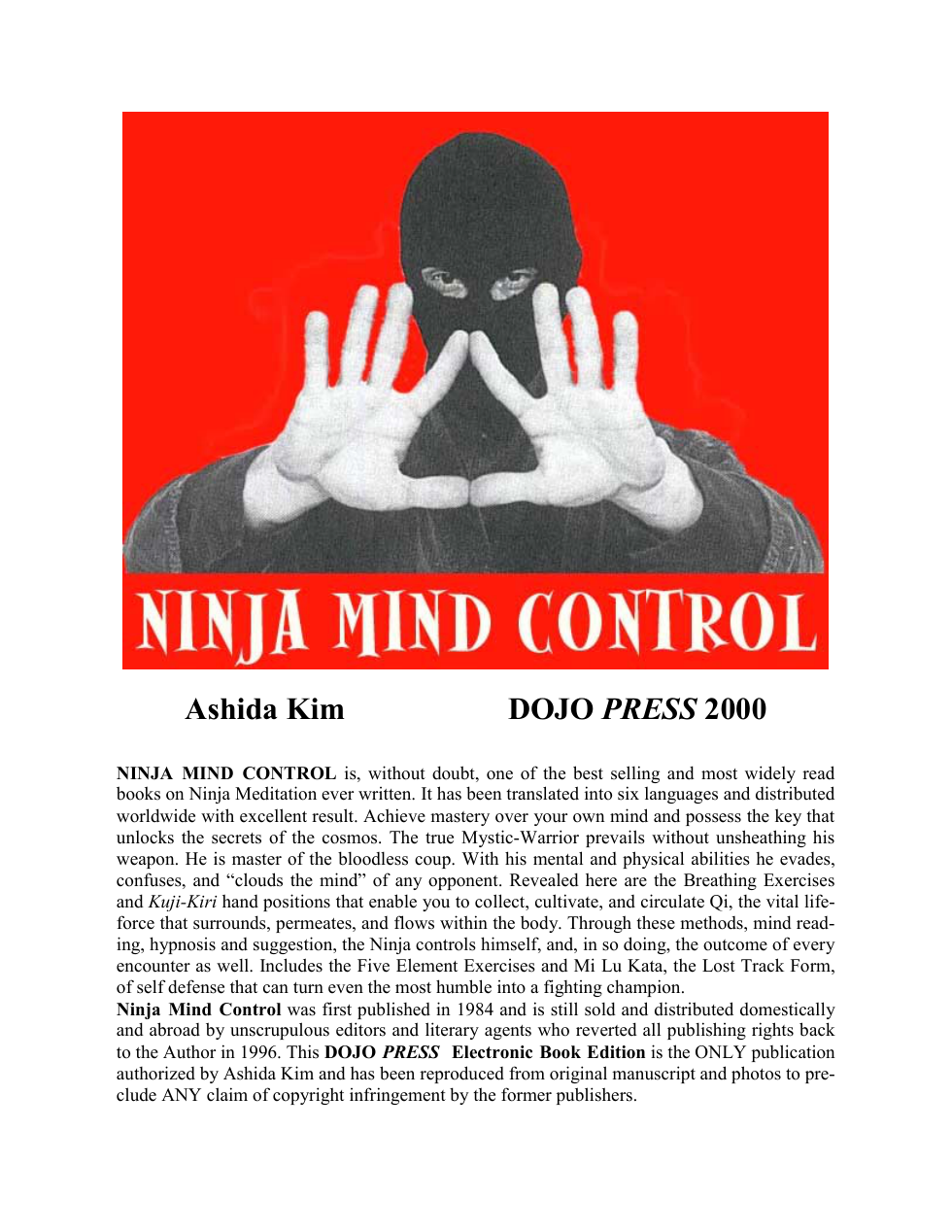 A.Kim - Ninja Mind Control cover