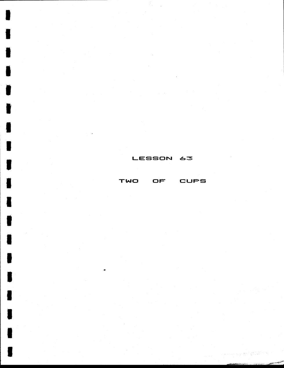 GDcorrespondencecourselessons063 cover